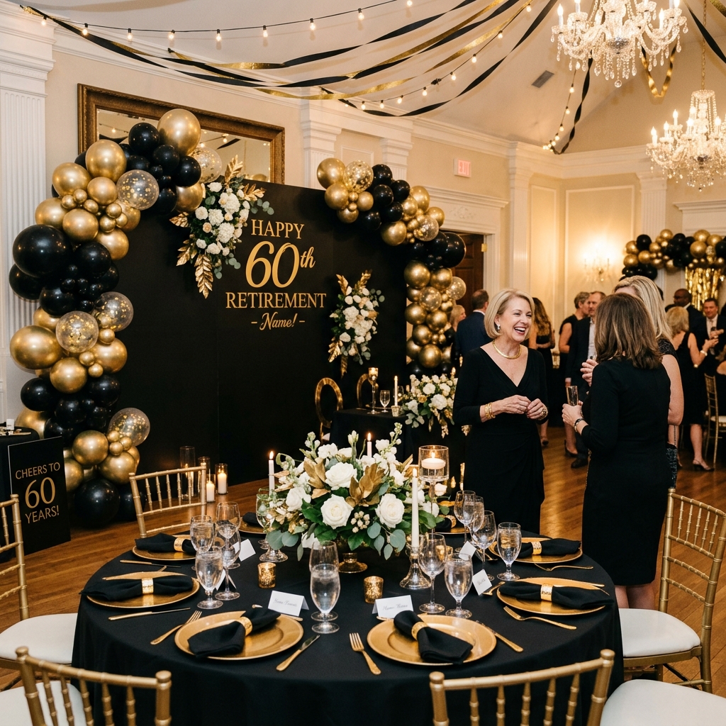 60th Retirement Themes